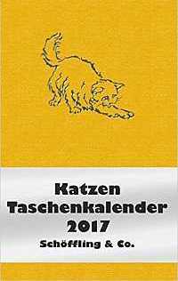 Cover Katzen-Taschenkalender 2017