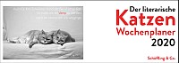 Cover: Der literarische Katzen Wochenplaner 2020