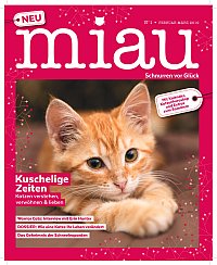 Neues Katzenmagazin Miau Cover